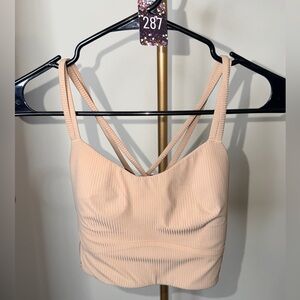287. Lululemon Like a Cloud Ribbed Longline Bra *Light Support, B/C Cup